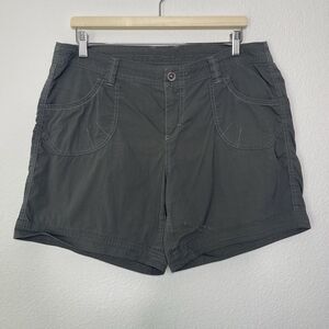 Kuhl Kontra Shorts 6” Sz 14 Outdoor Hiking Gray Techwear Utility Pockets Gorpcor